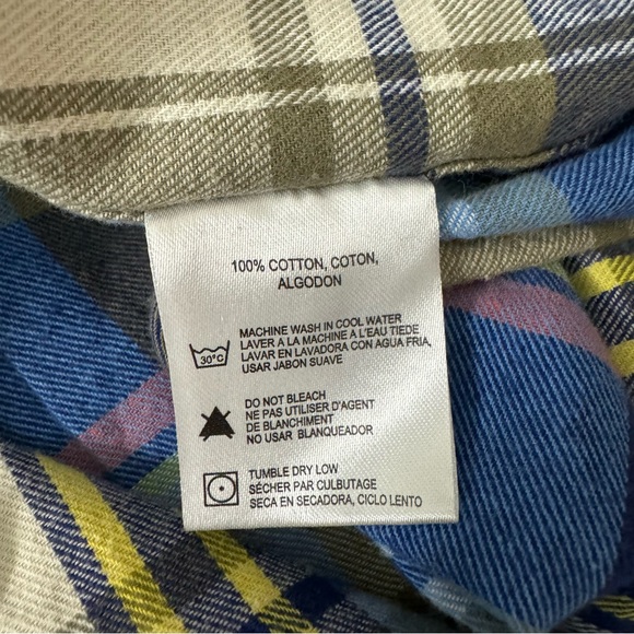 NEW! Men’s Boston Traders Long Sleeve Plaid Button Down Shirt Size XL W/Tags - Picture 6 of 6